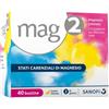 MAG2 Soluzione Orale Integratore di Magnesio per Carenze 40 Bustine - MAG - 025519075