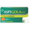 ASPI GOLA Aspigoladol 8,75 mg Flurbiprofene 16 Pastiglie Gusto Arancia - ASPI GOLA - 050316037
