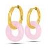 Margutta Orecchino Sara Rosa Anelli Placcati Oro 1 Paio - - 987717737