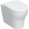 GEBERIT VASO GEBERIT SELNOVA PREMIUM 502.794.00.1 RIMFREE A TERRA CON COPRIVASO SOFT-CLOSE