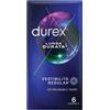 Durex Linea Performa Ritardante Forma Classica Confezione con 6 Profilattici