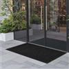 VEVOR Zerbino per Ingresso, 1524 x 914 mm, Tappetino per Interni ed Esterni, Tappeto Industriale a Righe con Supporto, Tappeto d'Ingresso Lavabile Resistente per Corridoio, Balcone, Grigio