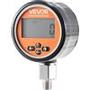 VEVOR Manometro Idraulico Digitale, Sensore di Pressione Idraulica 0-700 Bar, Tester Manometro con Ingresso Base NPT per Macchinari Edili Escavatrici, Alloggiamento in Acciaio Inossidabile