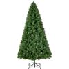 VEVOR Albero di Natale, Albero di Natale Artificiale da 1,8 m, Decorazioni Natalizie Complete con 1250 Punte di Rami e Robusta Base in Metallo per Decorazioni per Casa, Feste, Uffici