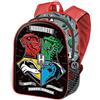 Harry Potter Zaino 3D Piccolo, 26 x 31 cm, Capacità 8.5 L, Nero Dark Shield