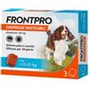 FRONTPRO compresse masticabili per cani 10-25 KG SCAD. 06/2026
