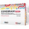 FARMACEUTICI DAMOR SpA Cerebrain Forte - Alimento a fini medici speciali per il declino cognitivo - 12 flaconcini
