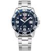 JDM Military Orologio Analogico Uomo con Cinturino in Acciaio Inossidabile JDM-WG020-03