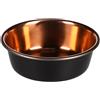 Flamingo Ezra Dog Bowl 300 ml - Stainless Steel/Stainless Steel - Non-Slip - Dishwasher Safe