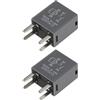 YINETTECH Relè 2 Pezzi 4 Pin 12 V Sostituisce 12088567 8567 Compatibile Con GMC Compatibile Con Chevrolet