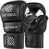 Sanabul Guanti da Combattimento ibridi MMA da 7 oz Essenziali