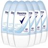 Rexona Roll-On Deodorante Confezione da 6, 50 ml