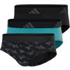 Adidas Lettera (3 Pezzi) - Active Flex Cotton - Biancheria Intima Comoda, 907 Assortiti, S