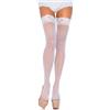 Leg Avenue Calze Sexy Sheer Thigh Highs Bianco [Extra 5% PER I CLIENTI REGISTRATI]