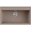Elleci Best 360 LKB36089 Lavello da Incasso 1 vasca Monovasca Sopratop 86 x 51 cm finitura Keratek Dove 89