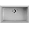 Elleci ZEN 130 LKZ13088 Lavello Cucina 1 vasca Monovasca Sopratop Sottotop 756 x 456 cm Keratek Cloud 88