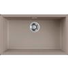 Elleci ZEN 130 LKZ13089 Lavello Cucina 1 vasca Monovasca Sopratop Sottotop 756 x 456 cm Keratek Dove 89