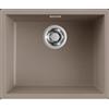 Elleci ZEN 105 LKZ10589 Lavello Cucina 1 vasca Monovasca Sopratop Sottotop 556 x 456 cm Keratek Dove 89