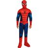 RUBIE'S SPIDER-MAN Marvel ufficiale Costume da bambino di lusso Spider-Man. Taglia 3-4 anni. Costume con tuta ai muscoli imbottiti + passamontagna con velcro + copristivali integrati