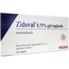 EXELTIS ITALIA SRL Zidoval Gel Vag 40 G 7,5 Mg/g + 5 Applic