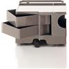B-LINE carrello contenitore su ruote BOBY con 2 cassetti H 31,5 cm - B12CM
