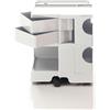 B-LINE carrello contenitore su ruote BOBY con 2 cassetti H 52,5 cm - B22B