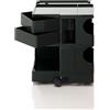 B-LINE carrello contenitore su ruote BOBY con 2 cassetti H 52,5 cm - B22N