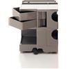 B-LINE carrello contenitore su ruote BOBY con 2 cassetti H 52,5 cm - B22CM
