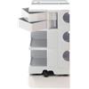 B-LINE carrello contenitore su ruote BOBY con 2 cassetti H 73,5 cm - B32B