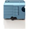 B-LINE carrello contenitore su ruote BOBY con 3 cassetti H 31,5 cm - B13BW