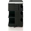 B-LINE carrello contenitore su ruote BOBY con 3 cassetti H 73,5 cm - B33N