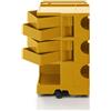 B-LINE carrello contenitore su ruote BOBY con 4 cassetti H 73,5 cm - B34HY