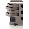 B-LINE carrello contenitore su ruote BOBY con 4 cassetti H 73,5 cm - B34CM