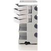 B-LINE carrello contenitore su ruote BOBY con 4 cassetti H 94,5 cm - B44B