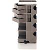 B-LINE carrello contenitore su ruote BOBY con 4 cassetti H 94,5 cm - B44CM