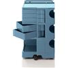 B-LINE carrello contenitore su ruote BOBY con 5 cassetti H 73,5 cm - B35BW