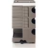 B-LINE carrello contenitore su ruote BOBY con 6 cassetti H 73,5 cm - B36CM