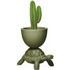 QEEBOO vaso TURTLE CARRY PLANTER - 36004GE