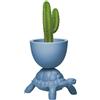 QEEBOO vaso TURTLE CARRY PLANTER - 36004LB