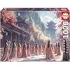 Educa - Puzzle 1000 pezzi Le Geishe | Puzzle cultura giapponese | Misura 68x48 cm | Include colla Fix | Per adulti 14+ (20244)