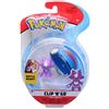 Pokémon Clip 'N' Go Toxel e Poké Ball - Contiene 1x figura da 5 cm e 1x Dive Ball - Nuova ondata 2021 - Licenza ufficiale