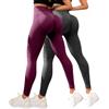 MJGkhiy 2 Pack Donna Leggings a Compressione 3D per Anti Massa Grassa Sportivi Push Up Leggins Anticellulite Fitness Pantaloni Palestra Dimagranti Vita Alta Elasticizzati Pilates Yoga Pants