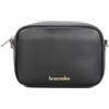 Braccialini Borsa a Tracolla Donna Jinny Leather Pelle Nero