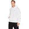 Calvin Klein Felpa Uomo Micro Logo Repreve con Cappuccio, Bianco (Bright White), M