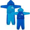 Generico Tuta Napoli Full Zip 100% Cotone Tute Neonato Per Piccoli Tifosi Napoletani Calcio PS 39021 - BS