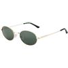 ZENOTTIC Occhiali da Sole Polarizzati Donna Uomo: Vintage Ovali - Occhiali Unisex con Protezione UV400
