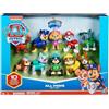 Paw Patrol Confezione Regalo Anniversario 10 Anni Personaggi Collezione 10 Cuccioli Inclusi