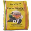 101CAFFE' English Breakfast Tea | Confezione da 12 capsule compatibile con Nescafe DolceGusto