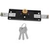 LIFKICH Serratura Di Sicurezza Per Porta Scorrevole Alta Resistenza Lock Per Serrande e Garage Facile Da Usare e Versatile Per Uso Commerciale e Residenziale