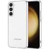 NEW'C Cover per Samsung Galaxy S23, Custodia Gel Trasparente Morbida Silicone Sottile TPU [Ultra Leggera e Chiaro]